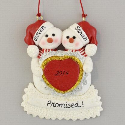 Personalized Promised Christmas Ornaments