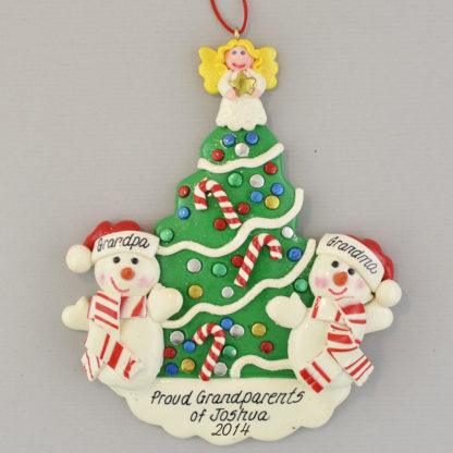 Favorite Grandparents Personalized Christmas Ornament