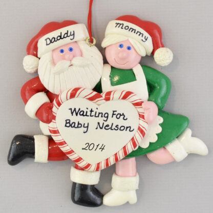 We're Adopting Personalized christmas Ornaments