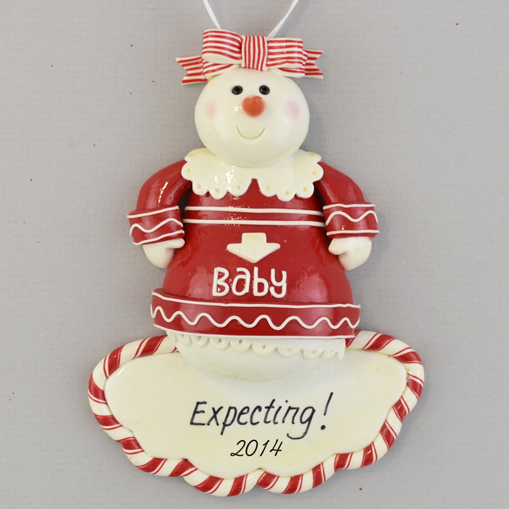expecting mom ornament