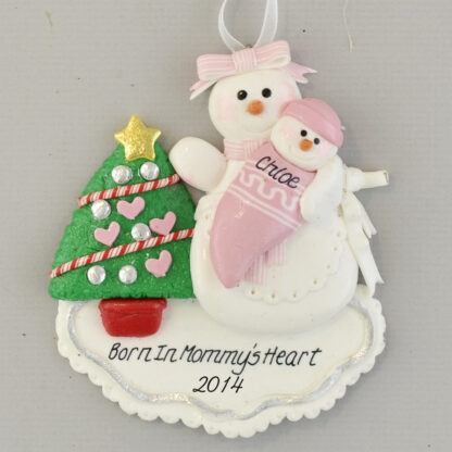 Adopted Daughter Personlized christmas Ornaments