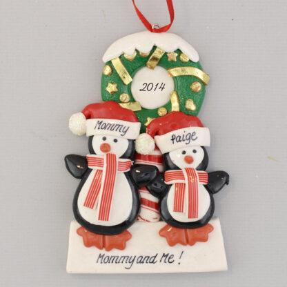 Christmas with Mommy Personalized Christmas Ornament