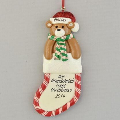 Our Grandchild's First Christmas Personalized Ornament