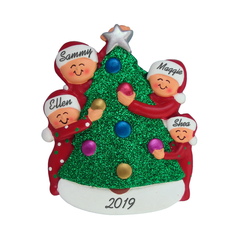 First Home - Custom Family Holiday Ornaments