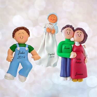 Customizable Baby Ornaments to Celebrate Baby’s Many Milestones